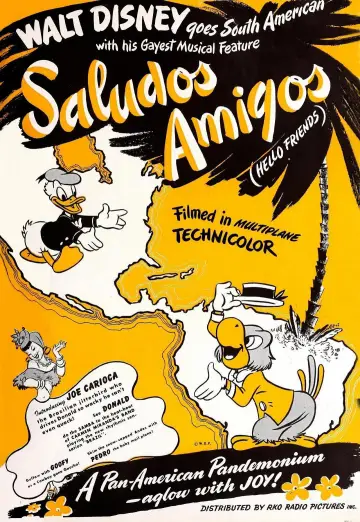 Plakat do filmu "Saludos Amigos" #1834586