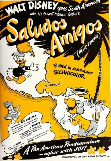Plakat do filmu "Saludos Amigos" #1876977
