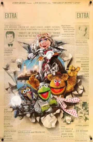 Plakat do filmu "Muppety na tropie" #379418