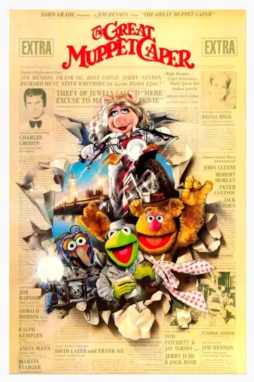 Plakat do filmu "Muppety na tropie" #689163