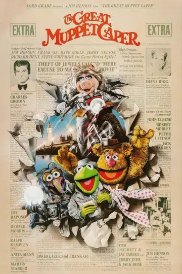 Plakat do filmu "Muppety na tropie" #689168