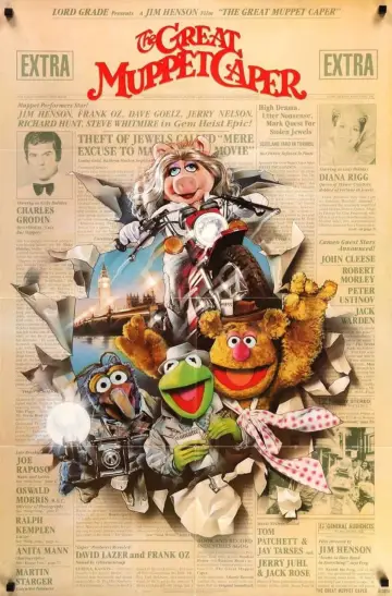 Plakat do filmu "Muppety na tropie" #689176