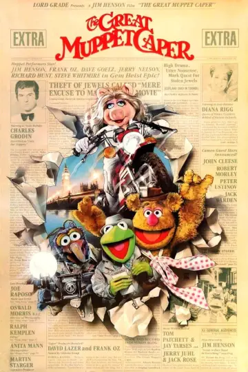 Plakat do filmu "Muppety na tropie" #689178