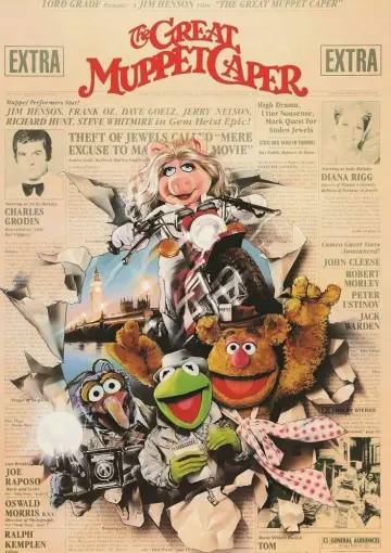 Plakat do filmu "Muppety na tropie" #689181