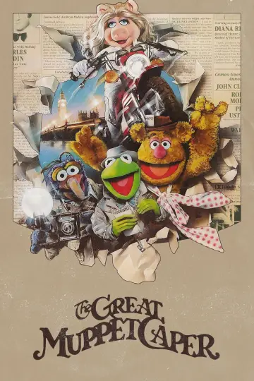 Plakat do filmu "Muppety na tropie" #689192