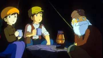 Zasłona do filmu "Laputa – podniebny zamek" #180836