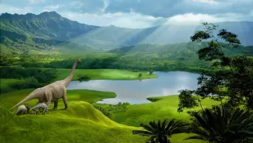 Zasłona do filmu "Dinozaur" #282509