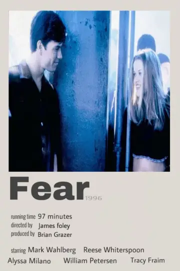 Plakat do filmu "Strach" #1179790