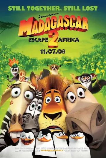 Plakat do filmu "Madagaskar 2" #26225