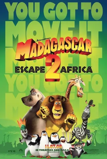 Plakat do filmu "Madagaskar 2" #26228