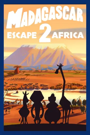 Plakat do filmu "Madagaskar 2" #26231