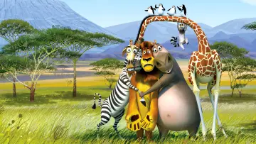 Zasłona do filmu "Madagaskar 2" #315901