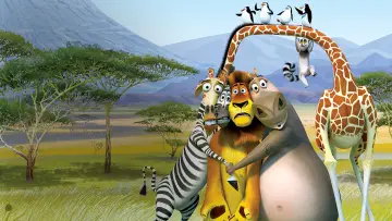 Zasłona do filmu "Madagaskar 2" #801375
