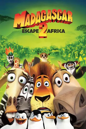 Plakat do filmu "Madagaskar 2" #801410