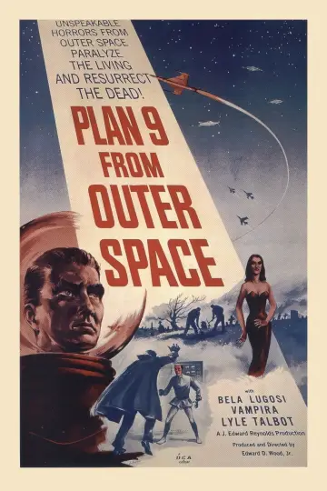 Plakat do filmu "Plan dziewięć z kosmosu" #1038184