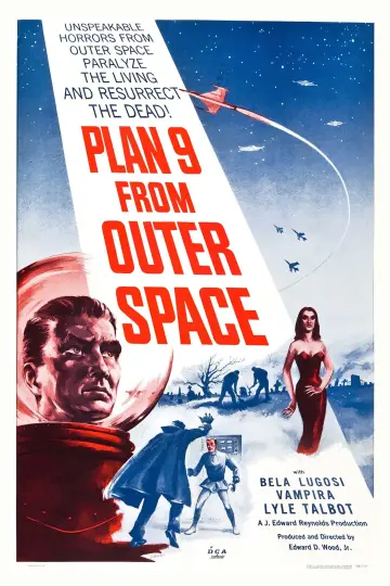 Plakat do filmu "Plan dziewięć z kosmosu" #1038185