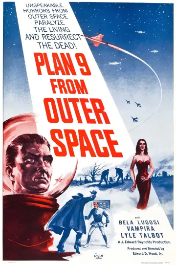 Plakat do filmu "Plan dziewięć z kosmosu" #1038186