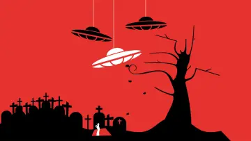Zasłona do filmu "Plan dziewięć z kosmosu" #410636