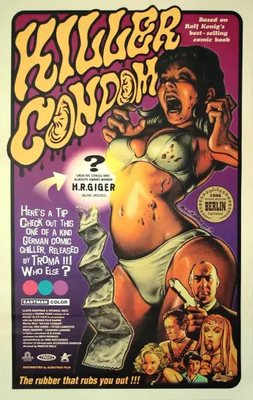 Plakat do filmu "Zabójczy kondom" #1055850