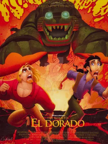 Plakat do filmu "Droga do El Dorado" #703198
