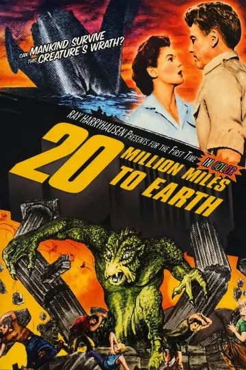 Plakat do filmu "20 milionów mil do Ziemi" #1029871