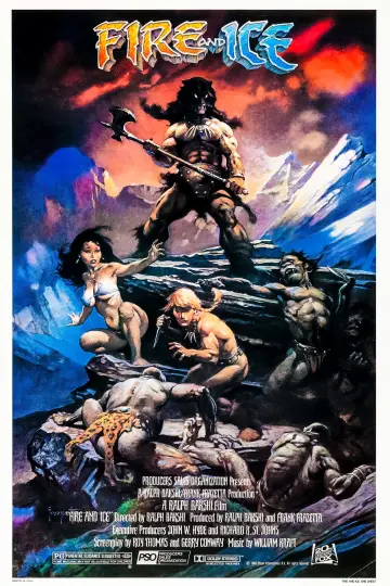 Plakat do filmu "Ogień i lód" #335800