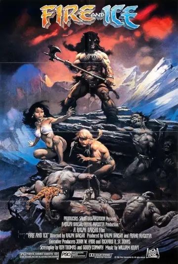 Plakat do filmu "Ogień i lód" #902221