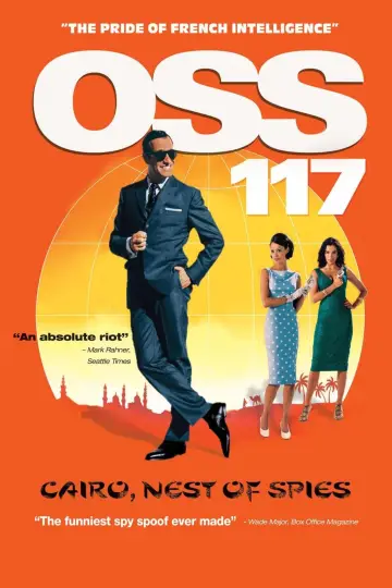 Plakat do filmu "OSS 117 - Kair, gniazdo szpiegów" #141640