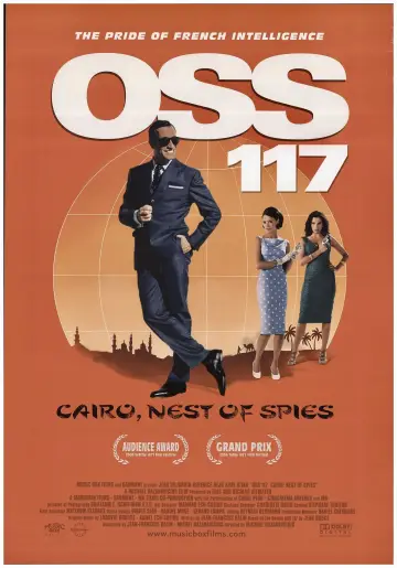 Plakat do filmu "OSS 117 - Kair, gniazdo szpiegów" #885457