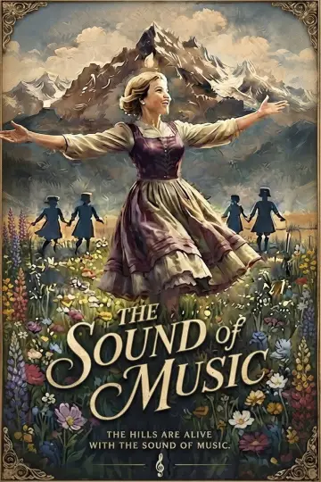 Plakat do filmu "Dźwięki muzyki" #1825029