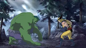 Zasłona do filmu "Hulk vs. Wolverine" #406219