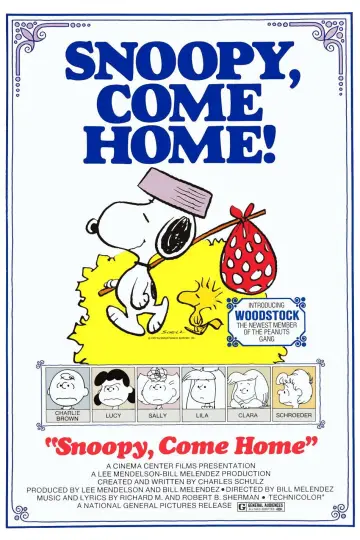 Plakat do filmu "Snoopy, Come Home" #1058381