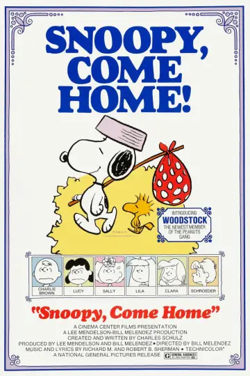 Plakat do filmu "Snoopy, Come Home" #1058385