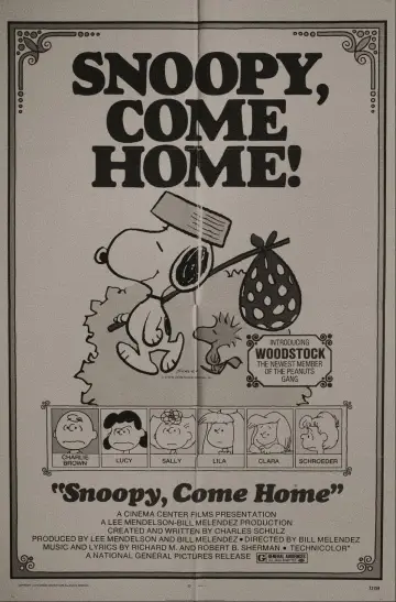 Plakat do filmu "Snoopy, Come Home" #1058386