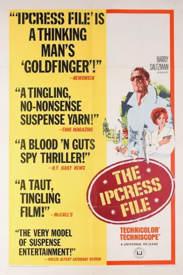 Plakat do filmu "Teczka Ipcress" #1063593