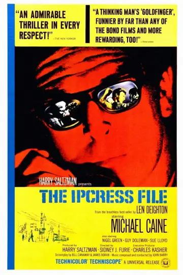 Plakat do filmu "Teczka Ipcress" #1063594