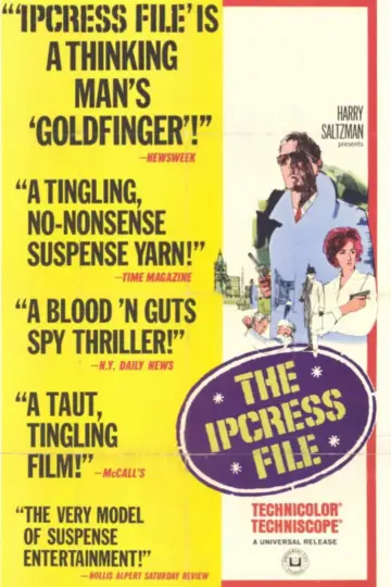 Plakat do filmu "Teczka Ipcress" #1063600