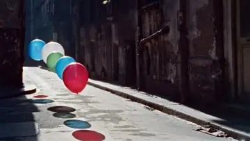 Zasłona do filmu "Le Ballon rouge" #201017