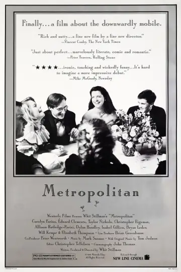 Plakat do filmu "Metropolitan" #1075656