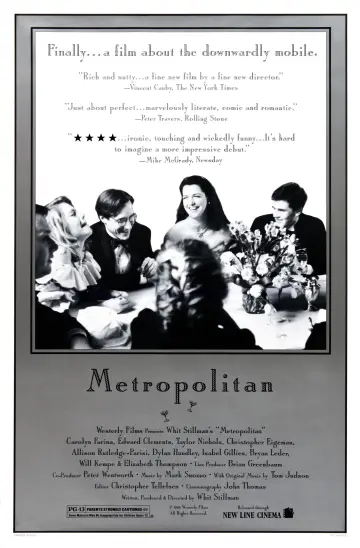 Plakat do filmu "Metropolitan" #1075667