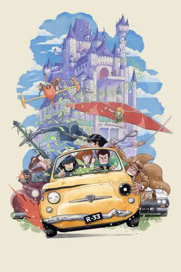 Plakat do filmu "Lupin Trzeci: Zamek Cagliostro" #690495