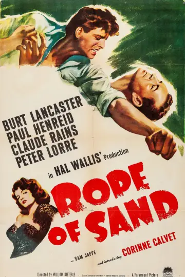 Plakat do filmu "Rope of Sand" #1851921