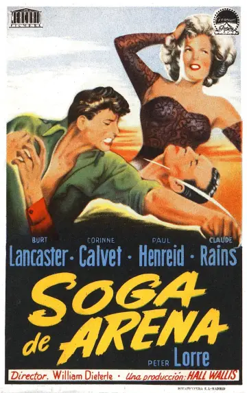 Plakat do filmu "Rope of Sand" #1851929