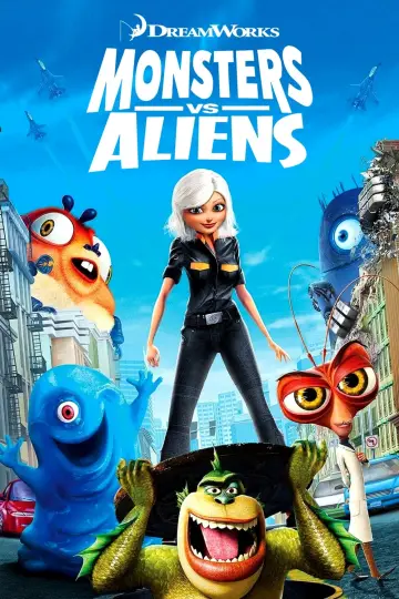 Plakat do filmu "Potwory kontra Obcy" #297121