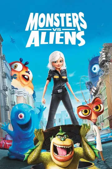 Plakat do filmu "Potwory kontra Obcy" #297123