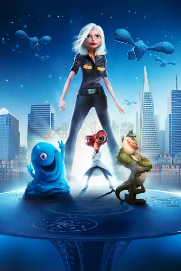 Plakat do filmu "Potwory kontra Obcy" #488736