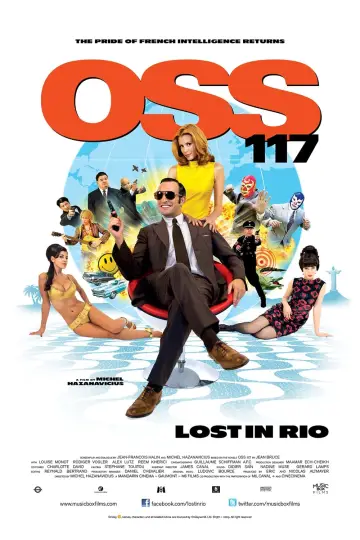Plakat do filmu "OSS 117 - Rio nie odpowiada" #238014