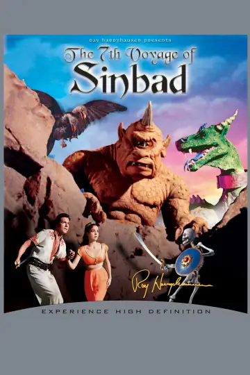 Plakat do filmu "7 podróż Sindbada" #1008549