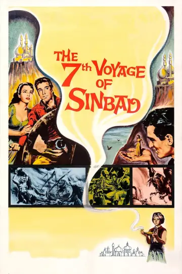 Plakat do filmu "7 podróż Sindbada" #1008551