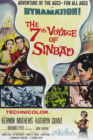 Plakat do filmu "7 podróż Sindbada" #1008552